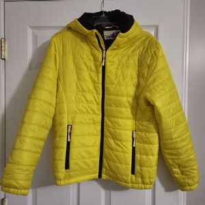 Youth XL (20), Puffer Jacket, Yellow